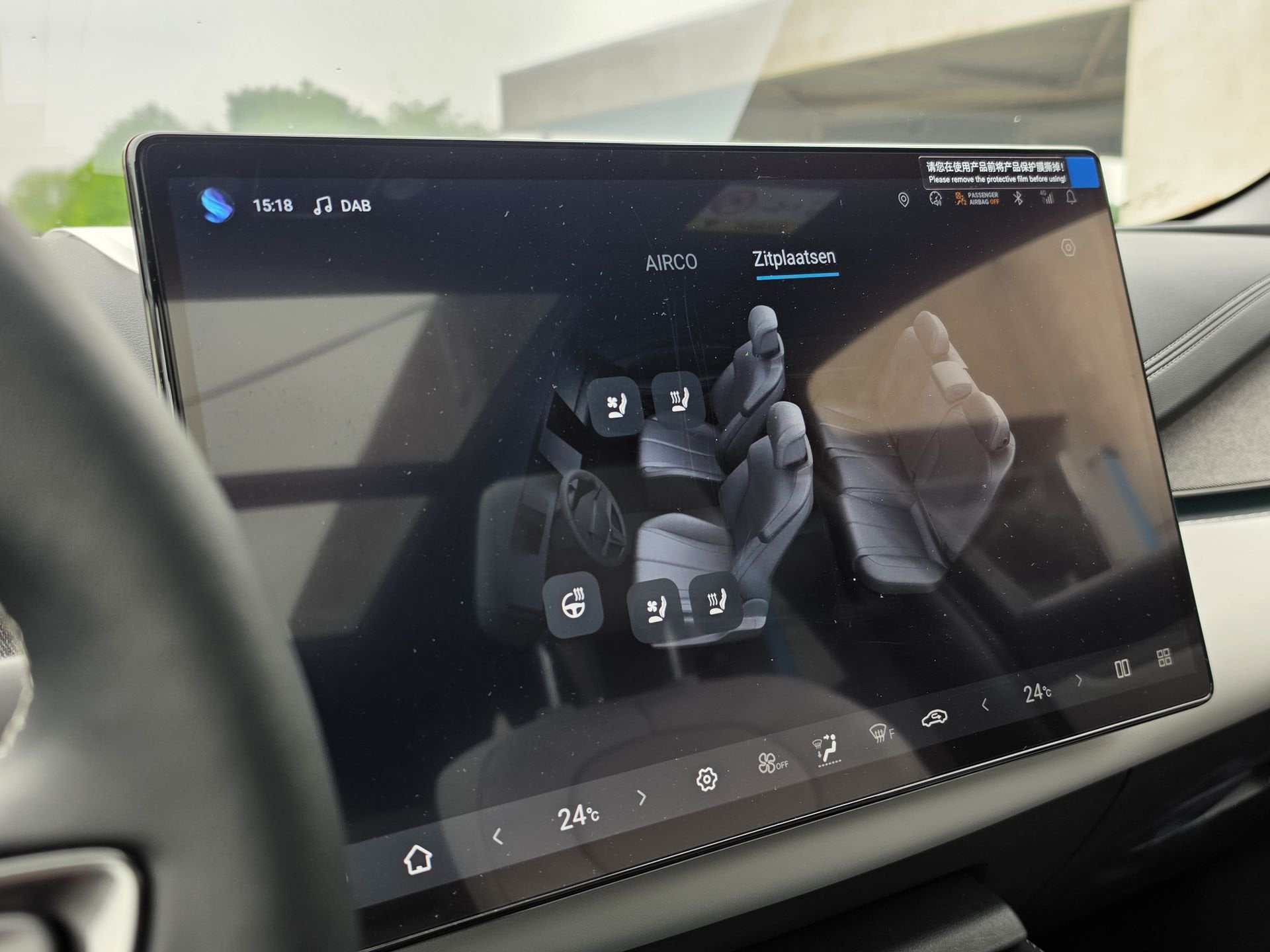 Airco auto vakantie
